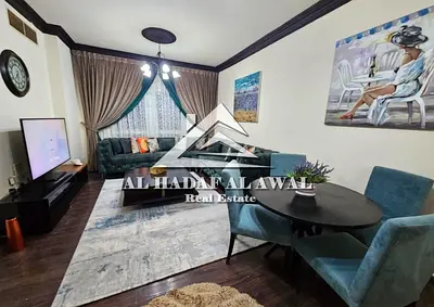 شقة غرفة وصالة شهري فرش كامل بالتعاون