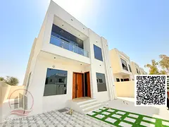 5-bedroom villa with a yard, custom finishing, at a special price including registration fees and fr
