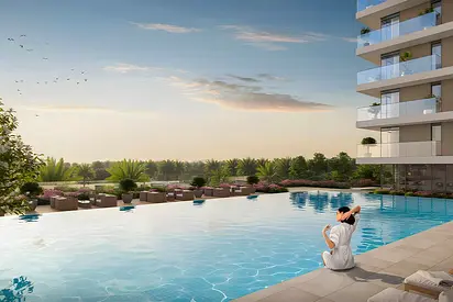 Golf Course Facing | Modern 1BR |High Floor Luxury
