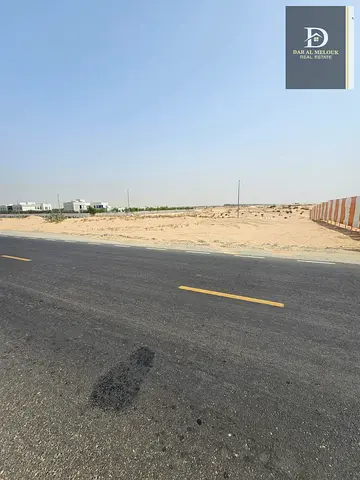 For Sale in Sharjah Al Hoshi Area Residential Land Private Location Close to All Services Freehold for All Arab Nationalities Ground Floor and F