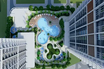 Lagoon View | Middle Floor | Utility+Powder Room