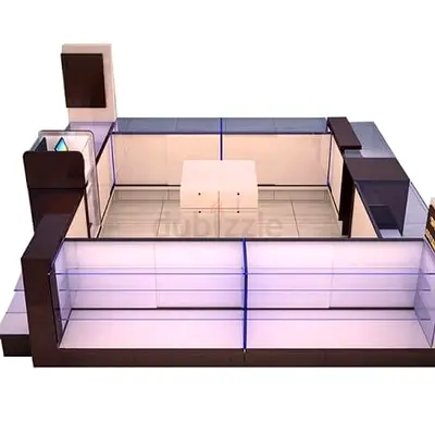 Premium Illuminated Retail Display Kiosk