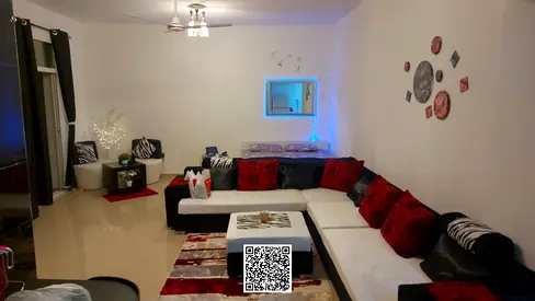 استوديو مفروش متاح للإيجار في أبراج هورايزون على أساس شهري