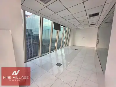 Premium Fully Fitted Office with Balcony | High Floor | The Prism Tower
