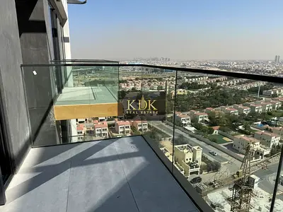 شقة بغرفة نوم واحدة | رايز ريزيدنسز JVC | شرفة وإطلالة على المدينة