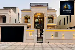 A luxurious villa for sale, combining elegance, comfort, and an ideal location in one of Ajman's