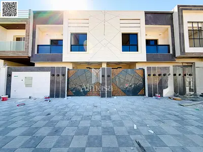 Villa for sale in Al Bahia, a quiet and developing residential area in Ajman, known for its practical location