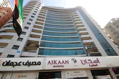 Beautiful and Spacious 2 Bedroom Hall Apartment in A&amp;F TOWER Beside Ajman Bank