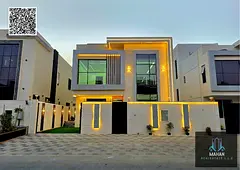 Brand New 5BR Modern Villa with Swimming Pool | Prime Location Al Zahya | Including Registration Fee