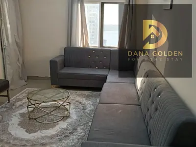 غرفتين وصاله / اطلاله بحريه / فرش فندقي / التعاون