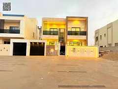 🏡 Luxury European Villa in Al Zahya – 5 Master Bedrooms, 7 Bathrooms &amp; Large Front Setback