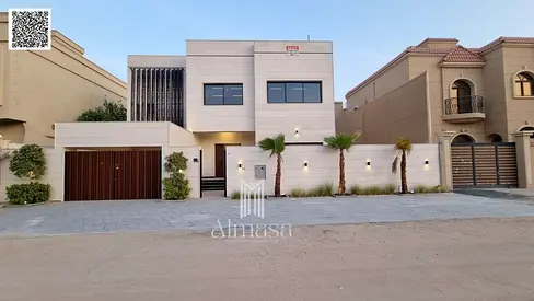 فيلا فاخرة للبيع في الروضة 1 – عجمان | 5 غرف ماستر + غرفة خادمة + مسبح خاص | بسعر 2,150,000 درهم شامل الماء والكهرباء (قابل للتفاوض)