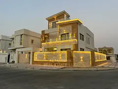 Luxury villa for sale in Ajman – Al Yasmin area | High-end finishes | Spacious area | Price: AED 2