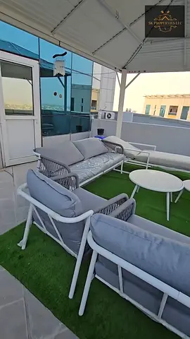 Fully furnished luxurious 2 BHK Apartment 🔥 Sea View 🔥prime location 🔥 2 Big size terrace 🔥PERGOLA 🔥 private garden 🔥healthy family environment 🔥 parking