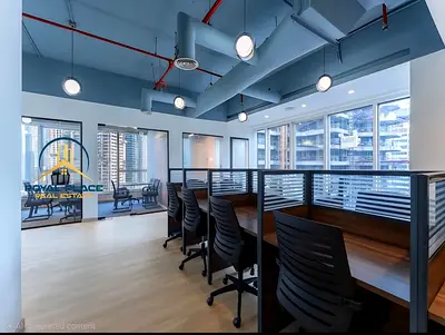 Burj-Canal View | Upgraded |Furnished |Partitioned