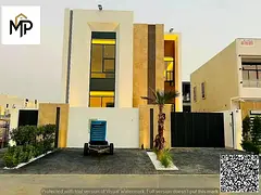 A luxury villa at a special price, including registration fees, in the most prestigious areas of Ajm