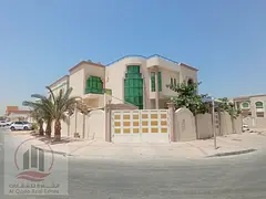 For sale: Villa in Ajman, Al Rawdah, 5 master bedrooms, a living room, and a maid's room. Freeho