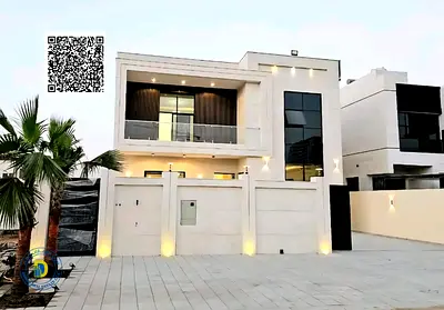 For sale, a large modern villa in a prime location in the Al Amerah area of ​​Ajman