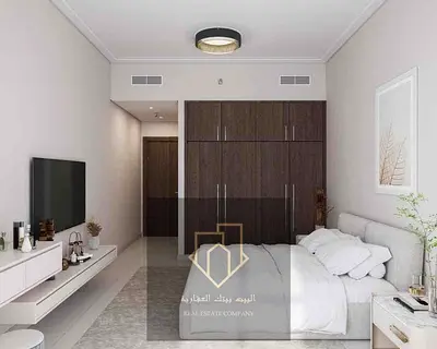 Show the studio for sale in Horizon Towers - Ajman •