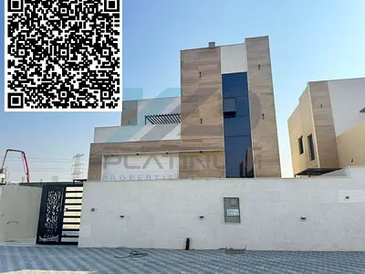 For annual rent in Ajman, a luxury villa in a vital location in Al Helio 2