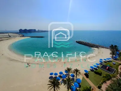 Stunning Beach Front| High Floor| Ready to Move Unit