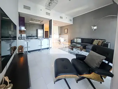 Elegantly Furnished | 2 BR | Marina & Sea View