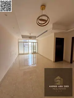 Free parking and a free month with 3 rooms and a hall with a balcony with an open view and 3 bathroo