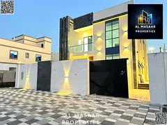 Villa for sale in Ajman, price includes registration and ownership fees. Excellent location. Freehol