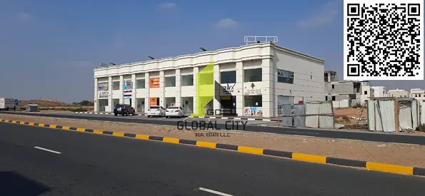 محل تجاري للإيجار في منطقة الزاهية بعجمان، بالقرب من شارع محمد بن زايد، محلات جاهزة للسكن، مساحة إجمالية 500 قدم مربع، محلات من طابق أرضي وطابق سفلي،