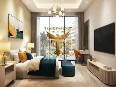 1BR Bright interiors | Riverside Royal 3-A | DIP-2