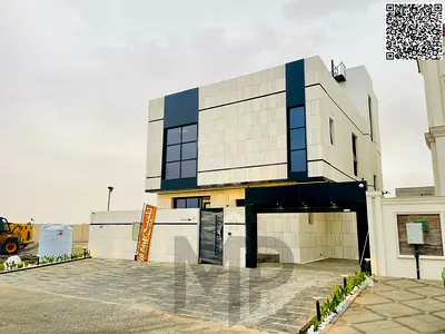 فيلا فاخرة للبيع في الباهية – عجمان مسبح خاص | طابقين وروف | 6 غرف نوم | مجلس وصالتين | شامل رسوم التسجيل والتمليك