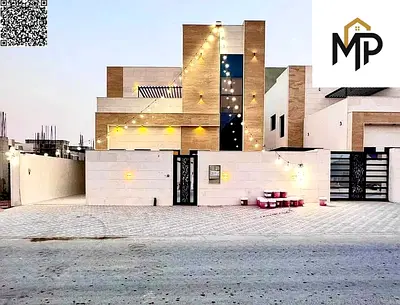 Villa with all registration and ownership fees included, ready to move in, in one of Ajman's most prestigious areas, freehold ownership.