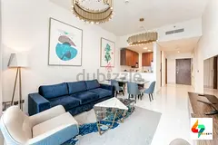 ALL INCLUSIVE &amp; NO EXTRA CHARGES! Iconic 2BR + maid/ Palm View / Close to Blue Waters and JBR