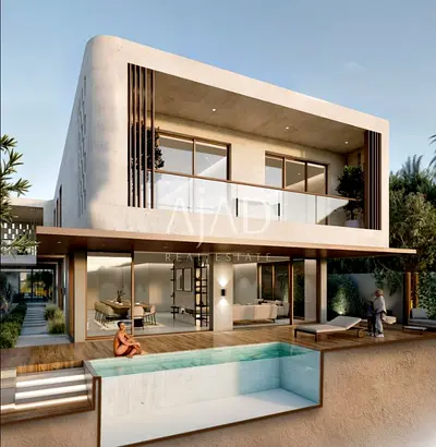 Smart Luxury 4BR Corner Villa with Private Pool | Freehold in Al Tay Hills | Closest to Dubai | Main Road Access