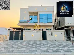 A modern villa, including registration and ownership fees, is available opposite a mosque and direct