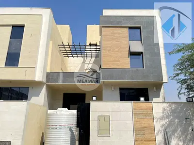 New villa, all fees included, in a prime location in Ajman, freehold ownership, close to amenities