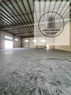 For Rent: Huge Warehouse in Umm Al Quwain – 14,000 sq ft on a Main Road – 135 kW Electricity –