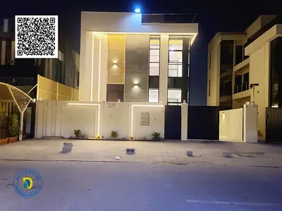 In Al Yasmin, a unique opportunity: a luxurious villa with 6 bedrooms, a rooftop terrace, and a swimming pool, including registration fees.