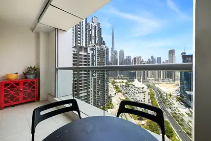 Stunning 3 BR + Maids | Burj Khalifa City View