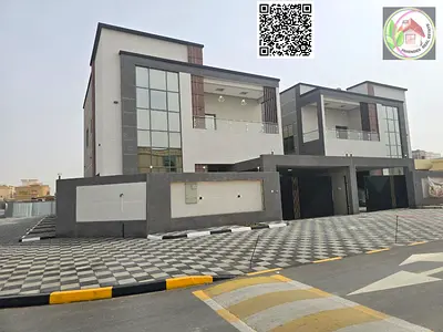 للبيع فيلا فاخرة بموقع مميززاويه شارعين بمنطه الروضه شامل المكيفات  – مساحة أرض كبيرة وتصميم راقٍي جدا