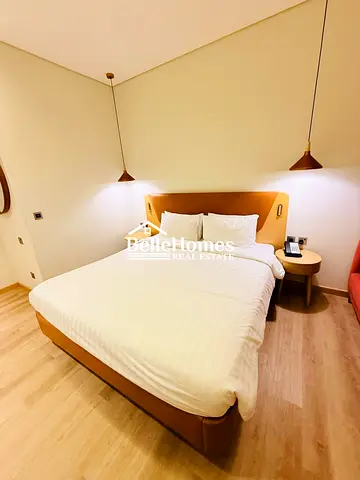 Fully Furnished Spacious Studio | High Floor City View | Premium Location