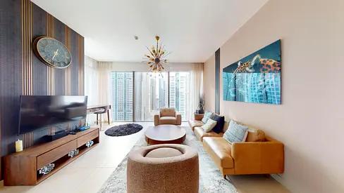 Luxury 2-Bedroom | Fully Furnished | Marina Gate 1
