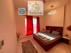 Apartment for immediate occupancy, freehold, two bedrooms, resale, Al Waha Towers, Al Rashidiya
