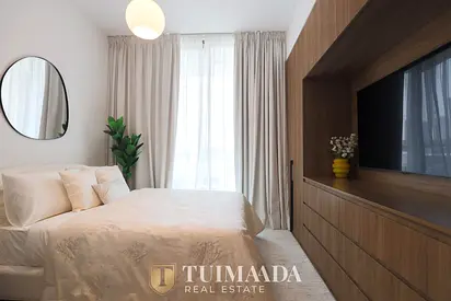 استوديو مفروش | شرفة | إطلالات على المسبح والمدينة | Hamilton House JVC