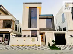 Luxury Modern Villa for Sale: Two Floors with Rooftop, Central Air Conditioning, High-End Finishes,