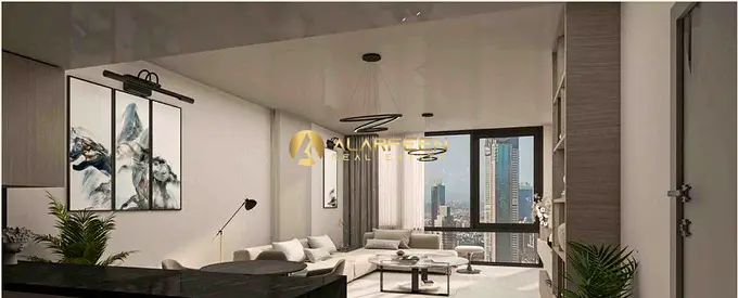 شقة مفروشة بغرفة نوم واحدة | حدائق الورود 2 JVC | مناظر خلابة متعددة