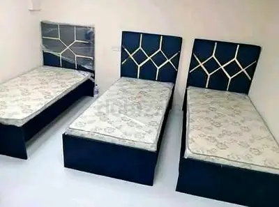 Set of 3 Stylish Single Beds
