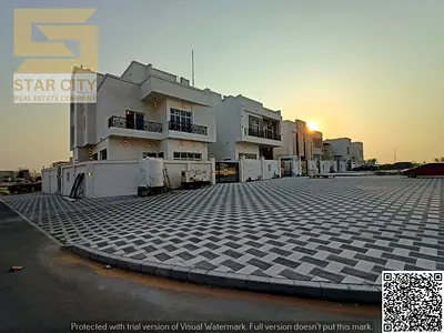 🏡 فيلا كورنر فاخرة مع روف للبيع في الحليو 1 – عجمان | تكييف مركزي ميديا | موقف سيارات واسع | تملك حر لجميع الجنسيات
