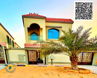 Luxury villa for sale in Al-Haliyo area, 4 bedrooms, living room, majlis, terrace and roof, include