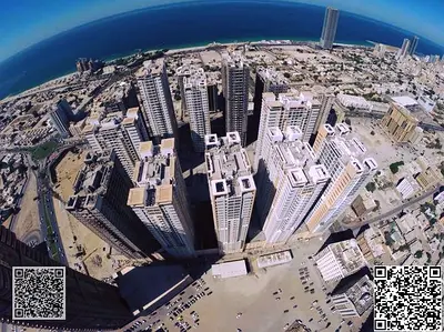 Spacious studio apartment with parking near Ajman Beach